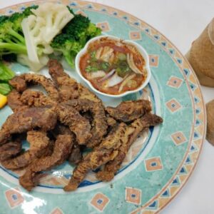 FRIED BBQ. BEEF